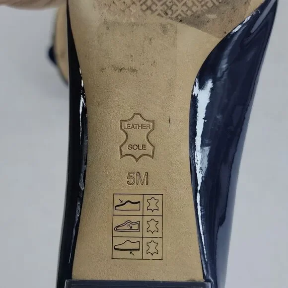 Tory Burch Maritime Patent leather Ballet Flat - Picture 14 of 14